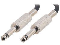 C2G 10m Pro-Audio 6.3mm Cable M/M audio kabel 6.35mm Zwart