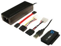 LogiLink Adapter USB 2.0 to 2,5 + 3,5 Zoll IDE + SATA HDD OTB - controller voor opslag - ATA / SATA 1.5Gb/s - USB 2.0