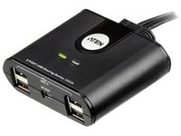ATEN US224 2-Port USB Peripheral Sharing Device - gedeelde switch voor USB-randapparatuur