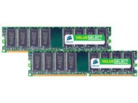 CORSAIR Value Select - DDR2 - 4 GB: 2 x 2 GB - DIMM 240-pins - niet-gebufferd