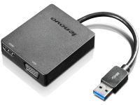 Lenovo Universal USB 3.0 to VGA/HDMI USB Type-A Zwart