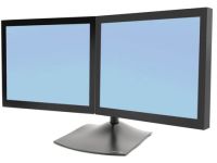 Ergotron DS100 Dual-Monitor Desk Stand, Horizontal - stand