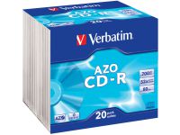 Verbatim AZO Crystal - CD-R x 20 - 700 MB