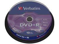 Verbatim DataLifePlus - DVD+R x 10 - 4.7 GB - opslagmedia