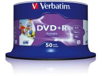 Verbatim - DVD+R x 50 - 4.7 GB - opslagmedia