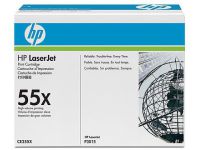 HP 55X - hoog rendement - zwart - origineel - LaserJet - tonercartridge (CE255X)