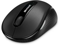 Microsoft Wireless Mobile Mouse 4000 - muis - 2.4 GHz - grafiet