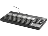 HP POS Keyboard with Magnetic Stripe Reader - UK Layout