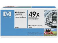 HP 49X - 2 - hoog rendement - zwart - origineel - LaserJet - tonercartridge (Q5949XD)