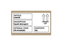 DYMO Shipping / Name Badge Labels - verzend-/naametiketten - 2640 etiket(ten) - 54 x 101 mm