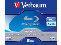 Verbatim - BD-R DL x 5 - 50 GB - opslagmedia