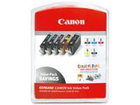 Canon CLI Value Pack 8 Multipack - zwart, cyaan, magenta, rood, groen - origineel - inkttank