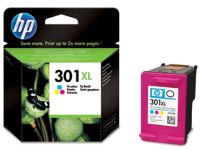 HP 301XL originele high-capacity drie-kleuren inktcartridge