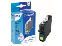 Pelikan E54 - zwart - inktcartridge (alternatief voor: Epson T0711)