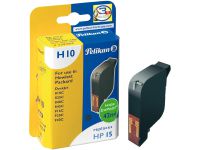 Pelikan H10 - zwart - inktcartridge (alternatief voor: HP 15)