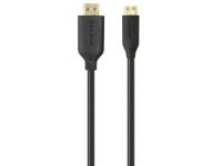 Belkin High Speed HDMI Cable with Mini HDMI - HDMI-kabel - 3 m