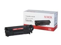 Xerox Zwarte toner cartridge. Gelijk aan HP Q2612A. Compatibel met HP LaserJet 1010/1012/1015/1018, 1020/1022, 3015/3020/3030/3