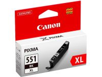 Canon CLI-551BK XL - hoog rendement - zwart - origineel - inkttank