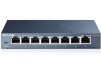 TP-Link TL-SG108 8-port Metal Gigabit Switch - switch - 8 poorten - onbeheerd