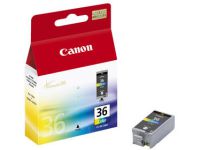 Canon CLI-36 Color - kleur (cyaan, magenta, geel, zwart) - origineel - inktcartridge