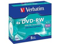 Verbatim DataLifePlus - DVD-RW x 5 - 4.7 GB - opslagmedia