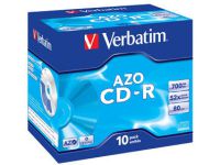 Verbatim AZO Crystal - CD-R x 10 - 700 MB - opslagmedia