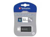 Verbatim PinStripe USB Drive - USB-flashstation - 32 GB