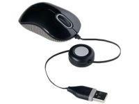 Targus Compact Blue Trace - muis - USB - grijs, zwart