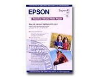 Epson Premium Glossy Photo Paper, DIN A3+, 250g/m², 20 Vel