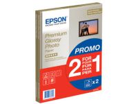 Epson Premium Glossy Photo Paper - A4 - 2x 15 Vellen