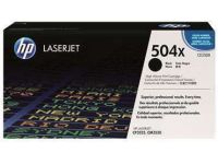 HP 504X - hoog rendement - zwart - origineel - LaserJet - tonercartridge (CE250X)