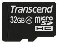 Transcend - flashgeheugenkaart - 32 GB - microSDHC