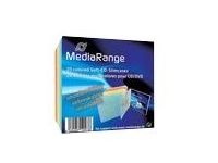 MediaRange Retail-Pack CD-Soft-Slimcase Color (5x4) - slim jewel case om CD in te bergen