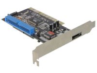 DeLOCK - storage controller (RAID) - ATA / SATA 1.5Gb/s / eSATA - PCI