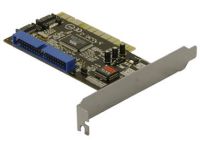 DeLOCK Controller card 2x SATA, 1x IDE - storage controller (RAID) - ATA / SATA 1.5Gb/s - PCI