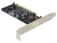 DeLOCK Controller SATA, 4 port with Raid - storage controller (RAID) - SATA 1.5Gb/s - PCI