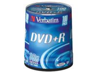 Verbatim - DVD+R x 100 - 4.7 GB - opslagmedia