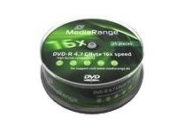 MediaRange - DVD-R x 25 - 4.7 GB - opslagmedia