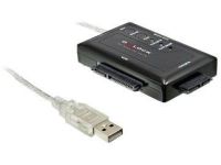 DeLOCK Converter USB 2.0 > SATA 22-Pin/16-Pin/13-Pin - controller voor opslag - SATA 1.5Gb/s - USB 2.0