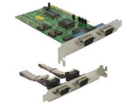 DeLock PCI Card 4x Serial - seriële adapter