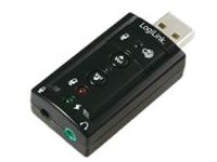 LogiLink USB Soundcard with Virtual 7.1 Soundeffects - geluidskaart