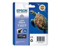 Epson T1577 - lichtzwart - origineel - inktcartridge