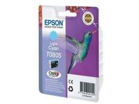 Epson T0805 - lichtcyaan - origineel - inktcartridge