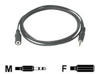 C2G 3m 3.5mm Stereo Audio Extension Cable M/F audio kabel Zwart