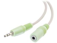 C2G 2m 3.5mm Stereo Audio Cable M/F PC-99 audio kabel Grijs