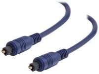 C2G 0.5m Velocity Toslink Optical Digital Cable audio kabel 0,5 m Zwart