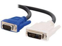 C2G 2m DVI-A M / HD15 M Cable VGA (D-Sub) Zwart