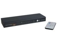 C2G TruLink 4-Port HDMI Selector Switch - video/audio-schakelaar - 4 poorten