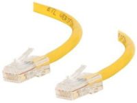 C2G Cat5e Non-Booted Unshielded (UTP) Network Patch Cable - verbindingskabel - 3 m - geel