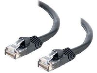 C2G Cat5e Booted Unshielded (UTP) Network Patch Cable - verbindingskabel - 15 m - zwart